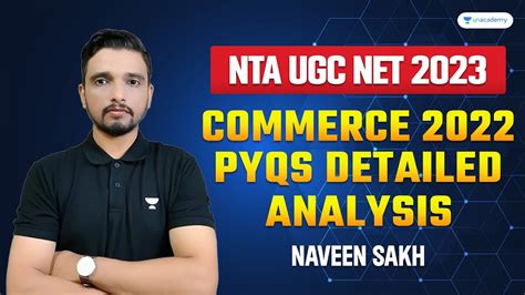 Commerce Pyqs Detailed Analysis Nta Ugc Net Naveen Sakh