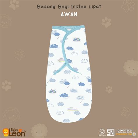 Jual Babyleon Bedong Bayi Bulan Bedong Instan Bayi Bedong Lipat