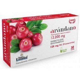 Nature Essential Arandano Rojo Pac Ext Seco Vcaps Blister Con