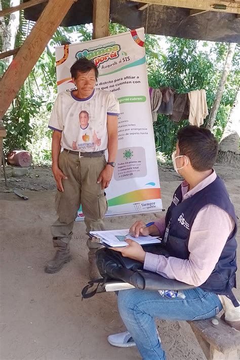 Campaña De Afiliación Vamos Por Ti Asegúrate Al Sis En El Distrito