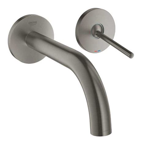 Grohe Atrio Bateria Umywalkowa Podtynkowa Dwuotworowa Brushed Hard