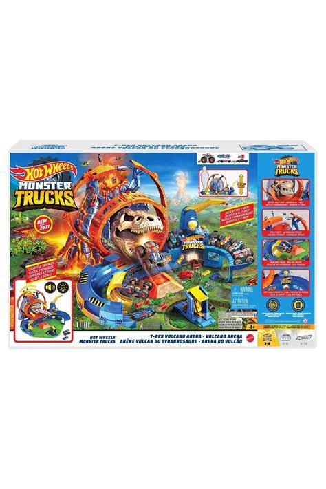 Mattel Oyuncak Hot Wheels Monster Trucks Volkanik Alanda Macera Oyun Seti Gyl Fiyatı