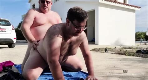 Daddy Fucks Boy On Driveway Outdoors Gay Amateur Porn By FapHouse