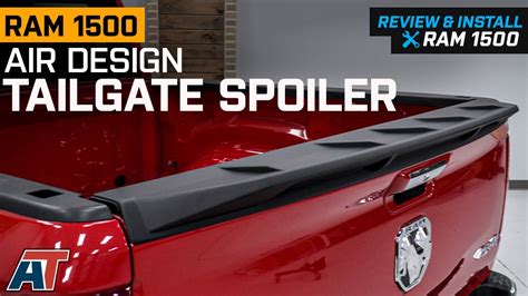 Ram Air Design Tailgate Spoiler Review Install Youtube