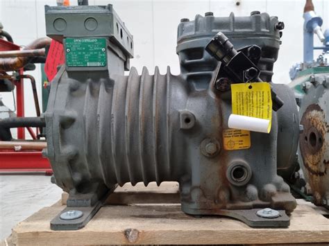 Used DWM Copeland DLLP 30X EWL Semi Hermetic Piston Compressor On Freon