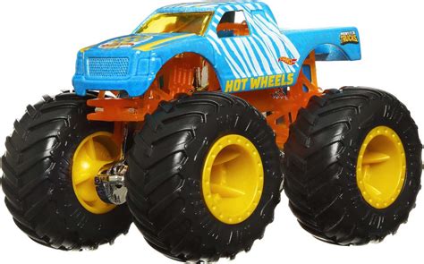 Hot Wheels Monster Trucks Color Shifters The 909 1 64 Scale Toy Truck Changes Color With Water