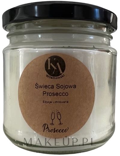 KaWilamowski Prosecco Zapachowa świeca sojowa Makeup pl