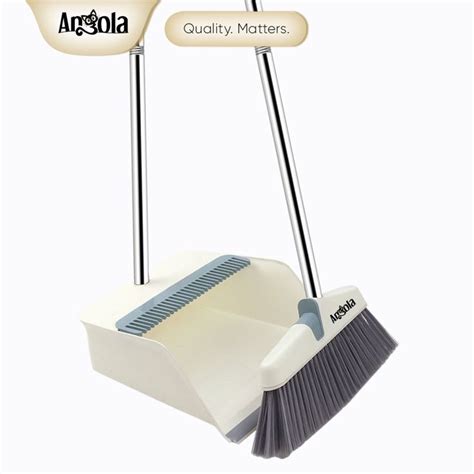 Angola Broom Set Dustpan D09 Set Sapu Pengki Alat Pembersih