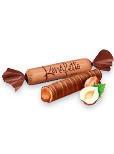 Wafer Hazelnut Chocolate Konefetto - Roshen – Elona Market