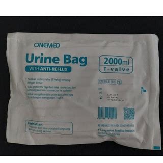 Jual Urine Bag Steril 2 Liter Onemed Kantong Urin Shopee Indonesia