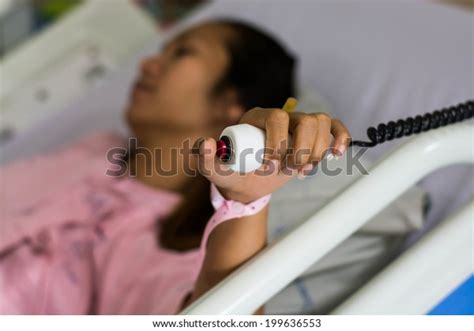 Hand Pushing Nurse Call Button Stock Photo Shutterstock