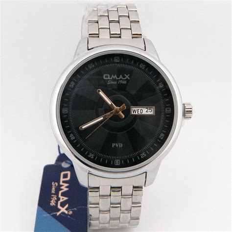 Omax Black Dial Wrist Watch Star Watches Buy Original Watches