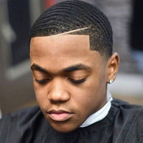 Taper Fade Haircut For Black Men Waves