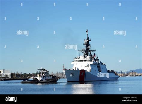 Coast Guard Cutter Stratton Returns To Its Homeport In Alameda Calif