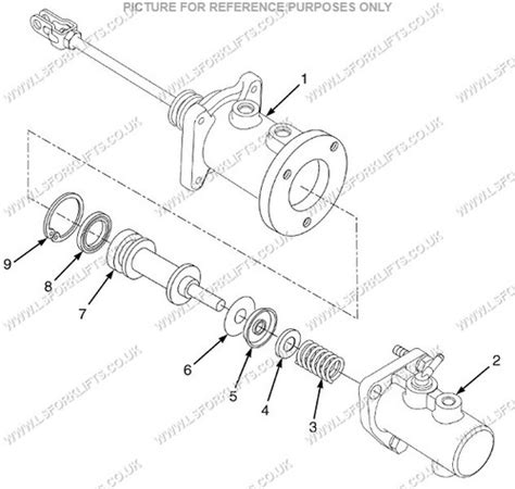 HYSTER MASTER CYLINDER LS5352 Lsfork Lifts