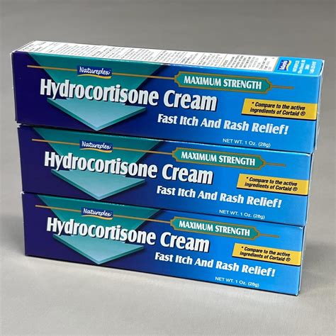 Natureplex Hydrocortisone Cream 1% - Anti-Itch Relief, 3 Pack in Nepal ...