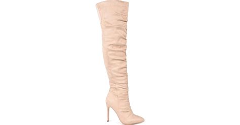 Journee Collection Fantasia Wide Calf Nude Compare Prices Klarna US