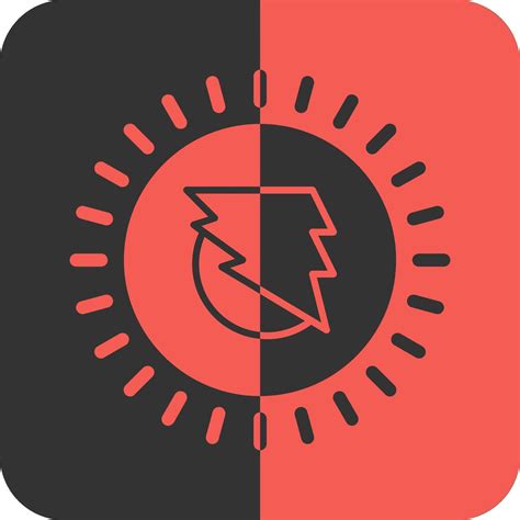 Spark Surge Red Inverse Icon 40945612 Vector Art at Vecteezy