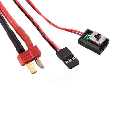 Waterproof Brushed ESC 320A 3S with Fan 5V 3A BEC T-Plug For 1/10 RC ...
