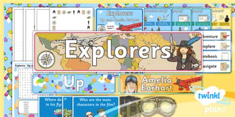 Explorers Up And Amelia Earhart Year Two English Twinkl