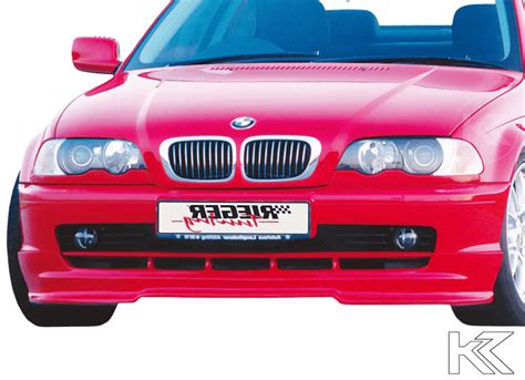 Rieger Bmw E46 Coupe Convertible Pre Facelift Front Lip Buy Now At K2 Industries