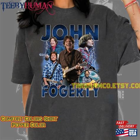 John Fogerty The Celebration Tour 2024 Shirt Fan Concert T Shirt Unisex