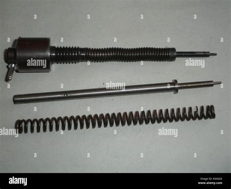 Angel Rifle Firing Pin Assembly With Spare Pin And Spring Stock Photo