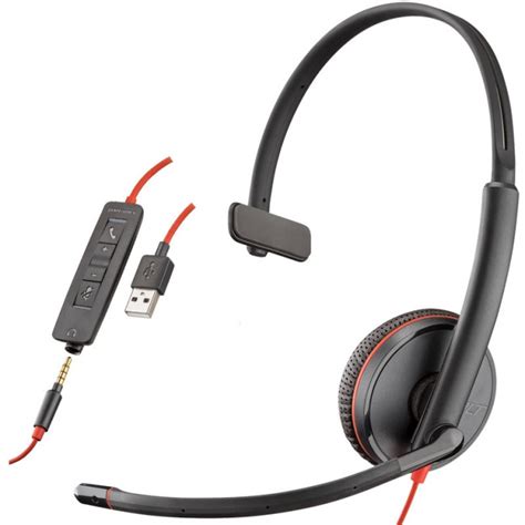 Plantronics Blackwire 3215 Usb Casque Pc Ip Softphone Devis Sur