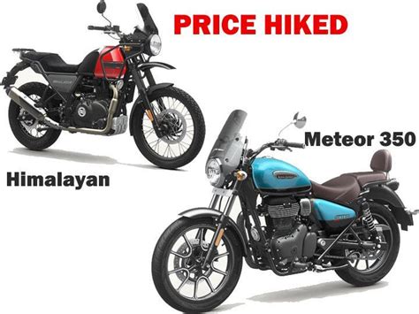 Royal Enfield Hikes Prices For Meteor 350 And Himalayan Zigwheels