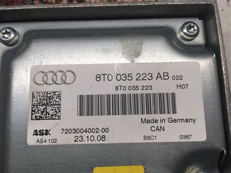 Amplificator Audi A B Cod T Ab Dezmembr Ri Auto Bacus