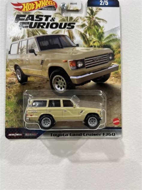 Hot Wheels Premium Fast Furious Hobbs Shaw Toyota Land Cruiser Fj