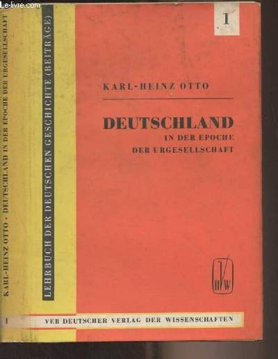 Lehrbuch der deutschen geschichte Beiträge Band 1 Deutschland in