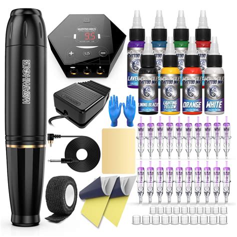 Buy Tattoo Kit Wormhole Tattoo Pen Kit Cartridge Tattoo Machine Kit