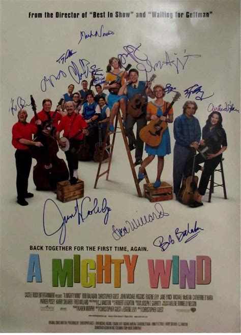 A Mighty Wind Cast Poster by 17 Certified Authentic PSA/DNA COA