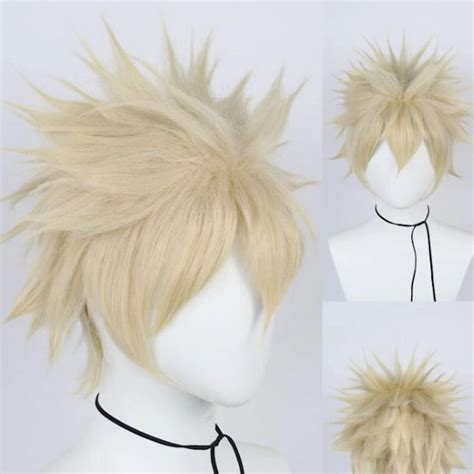 Short Blonde Wig Etsy