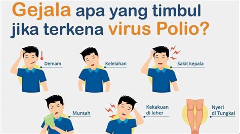 Simak Ini Gejala Terserang Virus Polio Mulai Dari Demam Hingga Nyeri