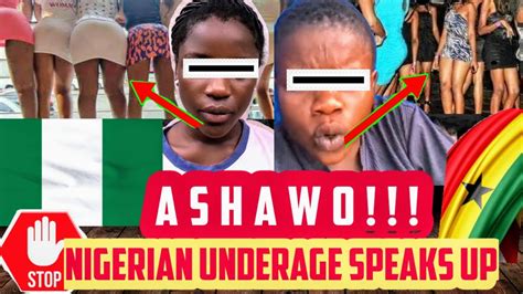 Nigerians Under Age Ashawo Prostitution Opens Up In Ghana Youtube