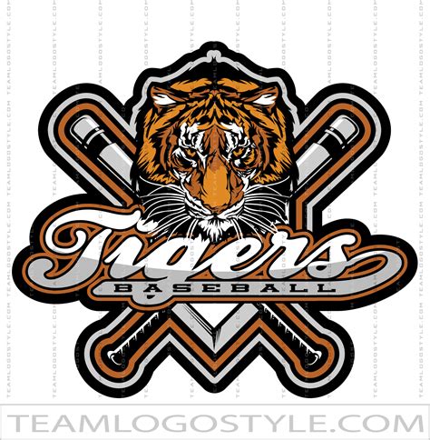 Tigers Baseball Team Logo | Vector Format | AI JPG EPS PNG