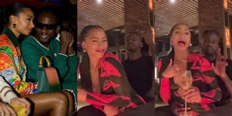 Mr Eazi And Temi Otedola Shares Romantic Moment Together