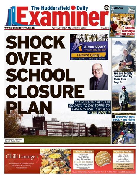 Huddersfield Examiner 2019 03 13