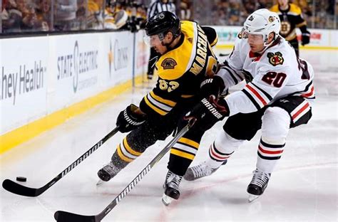 Marchand out with upper-body injury against Blackhawks - North Bay News