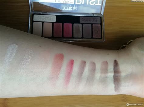 Тени для век Catrice The Essential Nude - «Тени исчезают в полдень ...