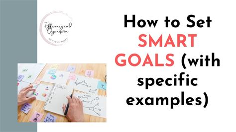 How To Set Smart Goals With Specific Examples Youtube