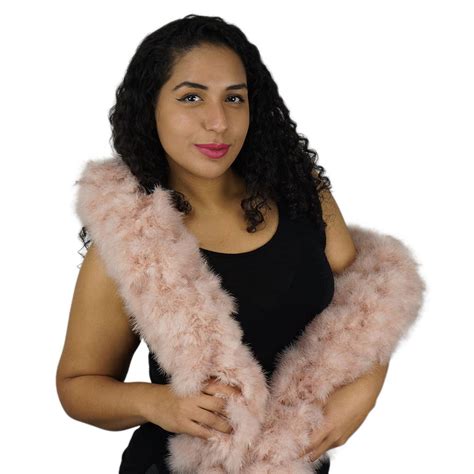 Champagne Turkey Marabou Swan Boa Buy Marilyn Feather Boa