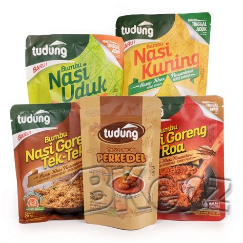 Jual Tudung Bumbu Nasi Instan Goreng Roa Tek Tek Kuning Uduk Tepung