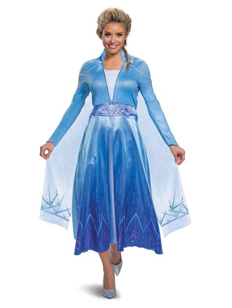 Disguise Womens Disney Frozen 2 Elsa Deluxe Costume Size Large