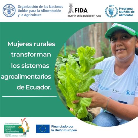 FAO Ecuador On Twitter FAO IFADespanol WFP Ecuador Y