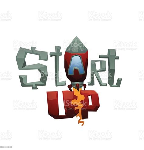 Start Up Logo Stock Illustration Download Image Now 2015