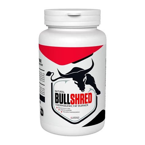 Bull Shred Thermogenic Fat Burner Dietary Supplements Capsules, For ...