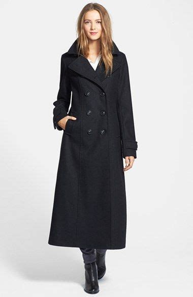 Dkny Double Breasted Long Wool Blend Coat Nordstrom Coat Coats For Women Coat Design